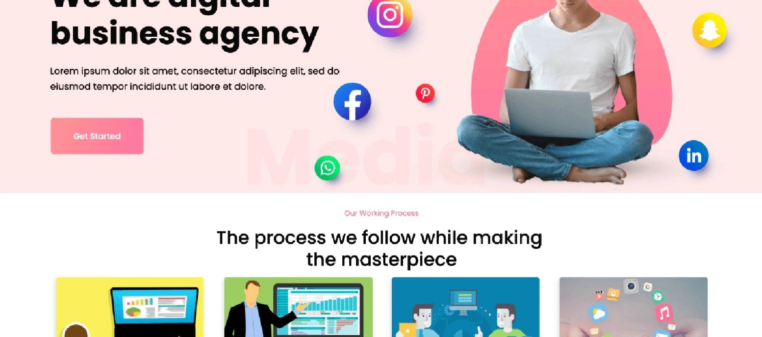 digital content business workspace setup